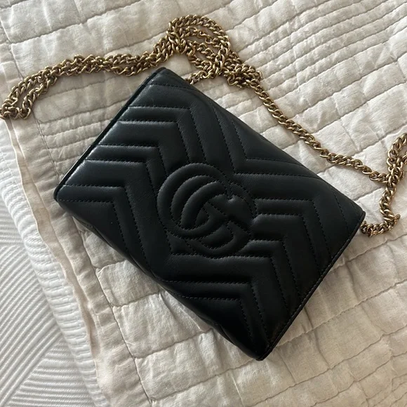 GG Marmont wallet on a chain - Picture 5 of 6